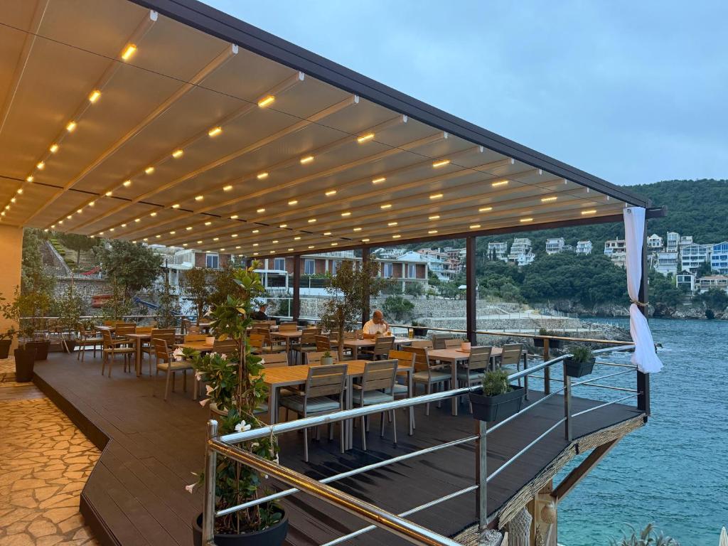 Strandrestaurant Abend