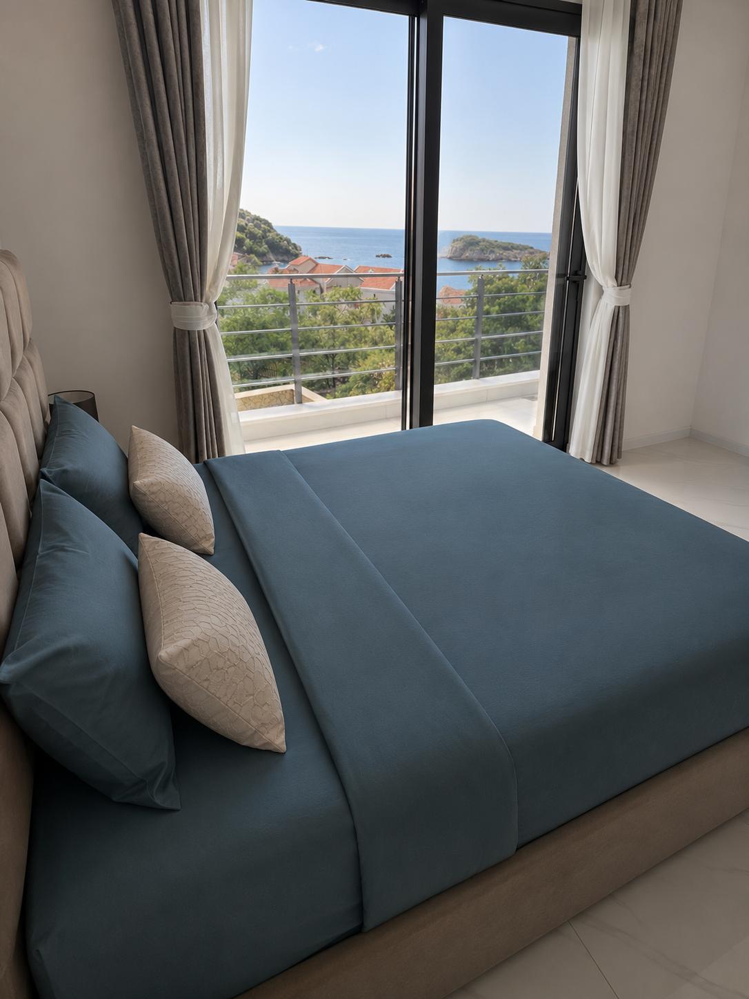 Schlafzimmer – Meerblick Bett